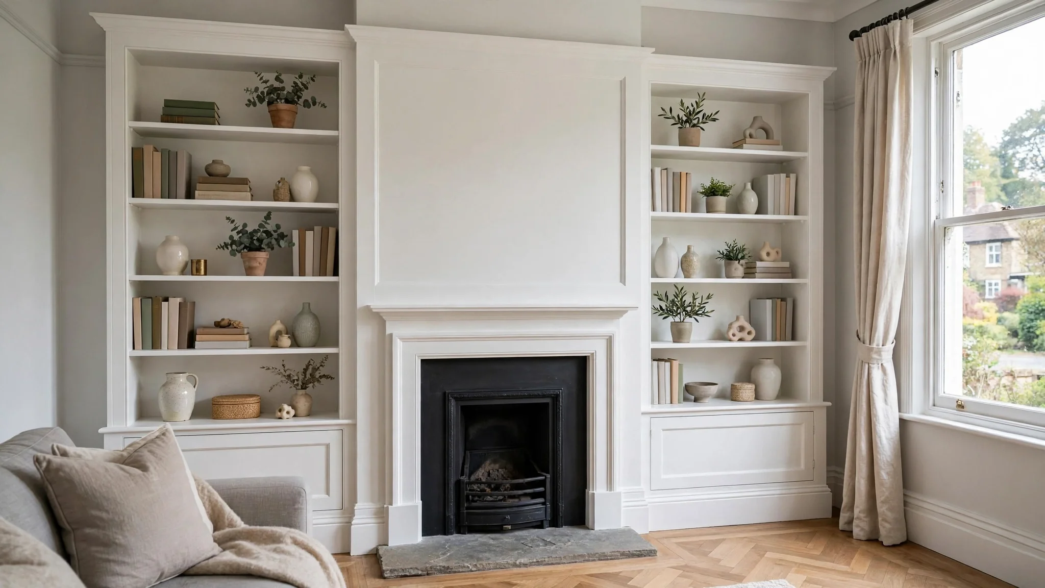 Alcove shelving transformation Stoke ST4 by Andy Man