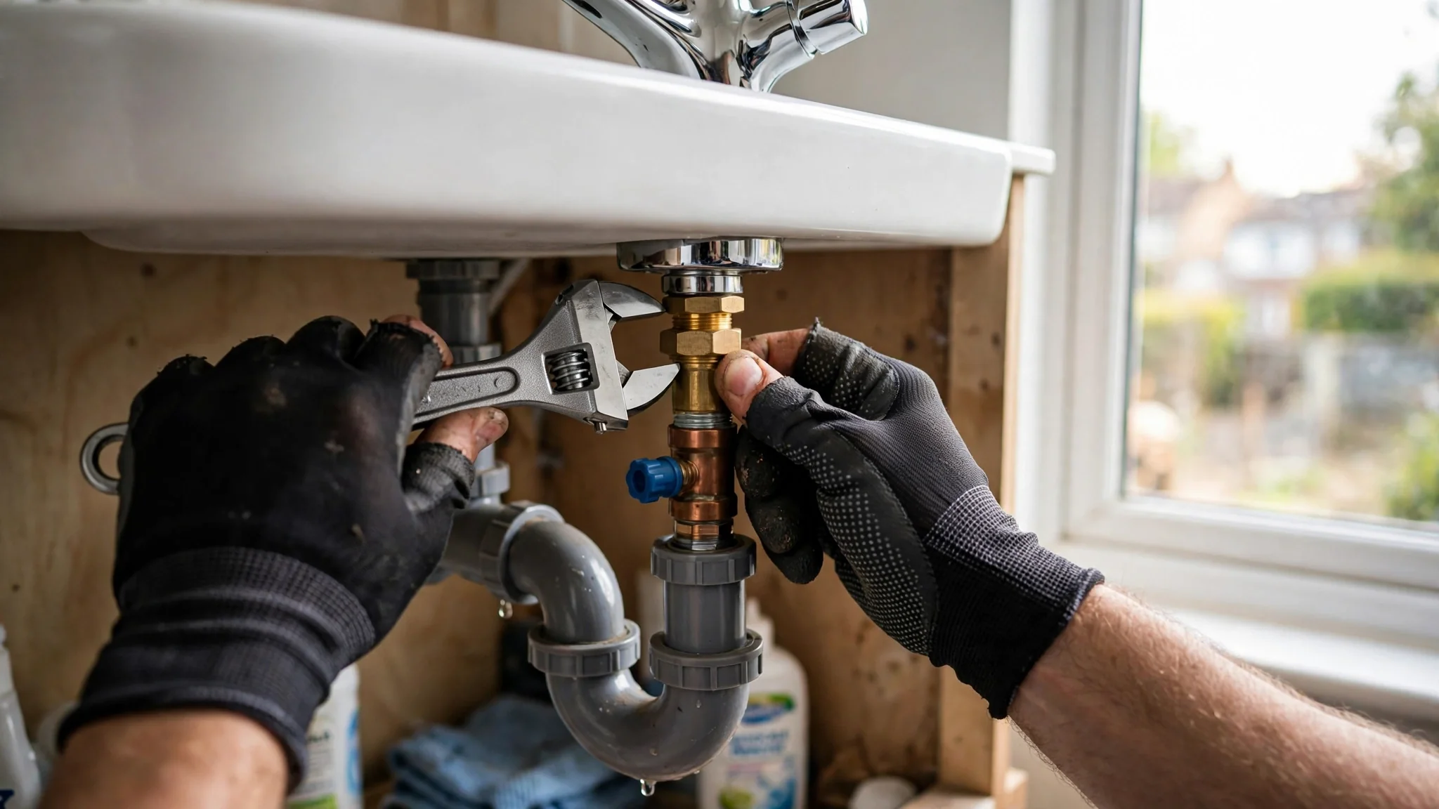 Small plumbing jobs handyman